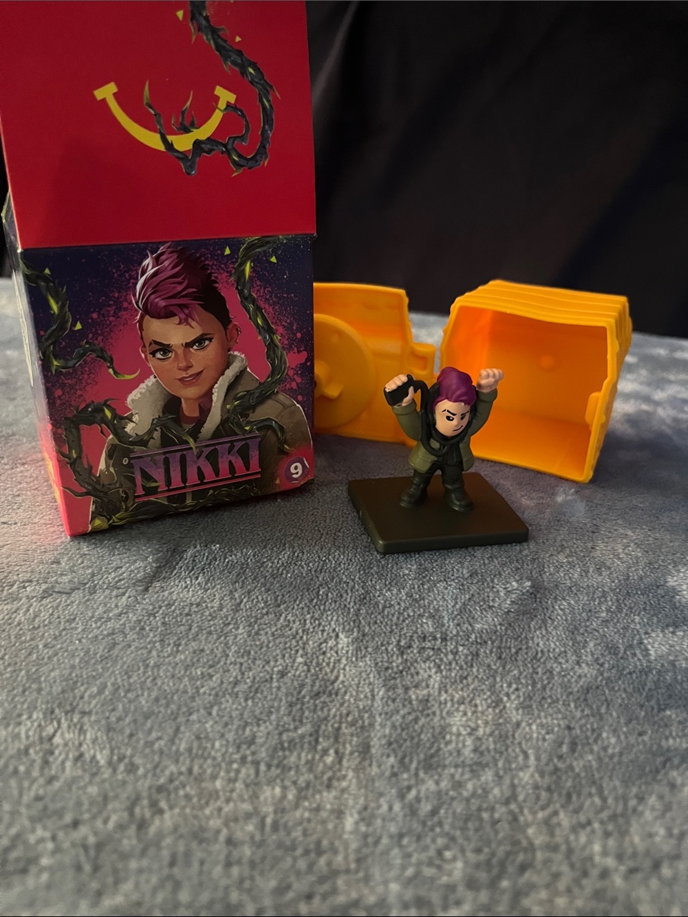 McDonald’s meal toy featuring Stranger Things Tales from ‘85 character